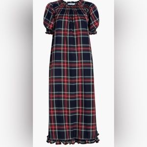 Hill House tartan plaid Caroline dress. Excellent condition. Maxi dress XS